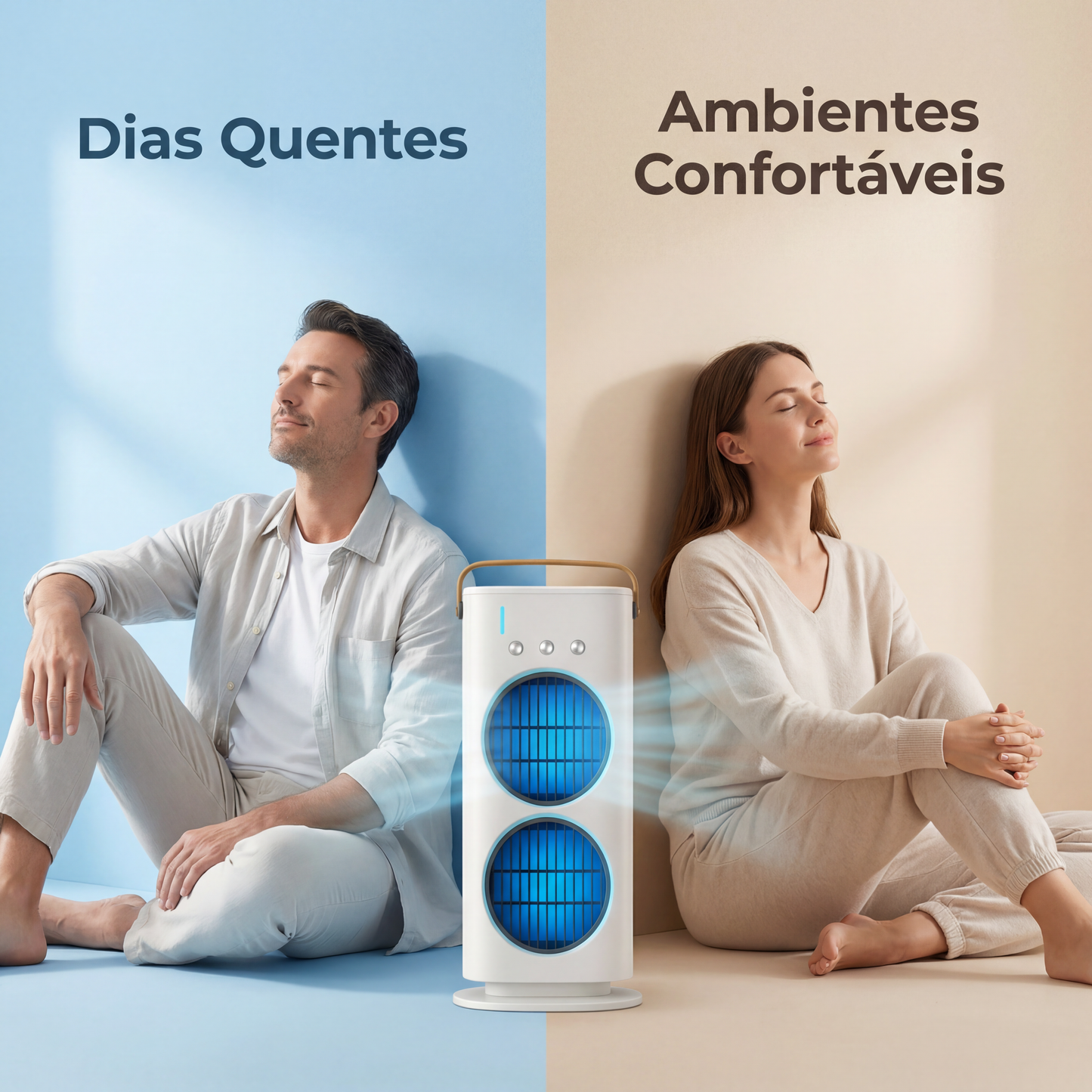 AirFreeze™ – Ar-Condicionado Portátil [Resfria e Umidifica]